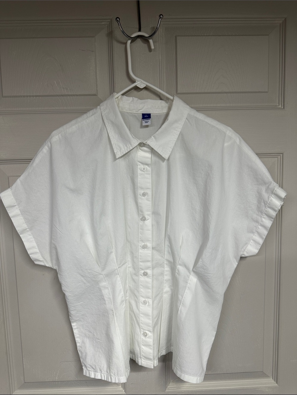 Old Navy White Collared Button Shirt